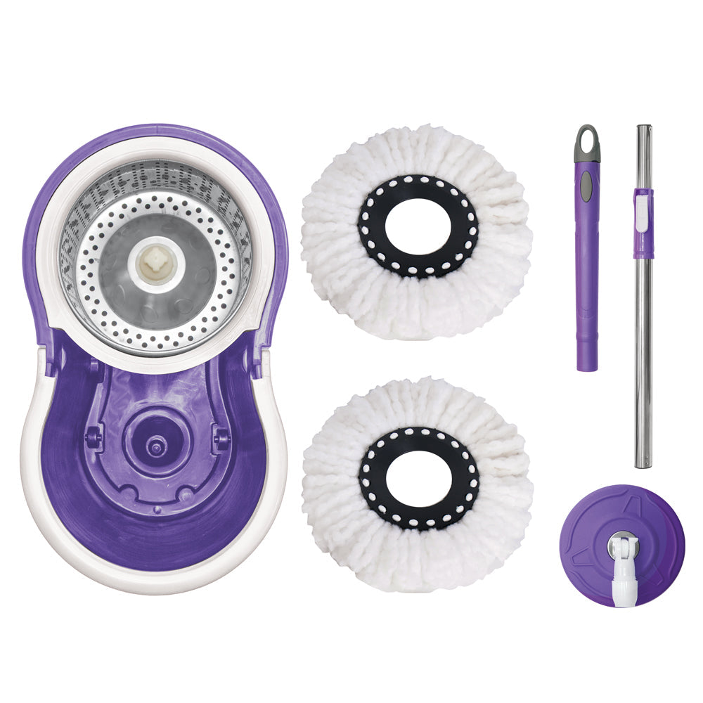 SQ Durane Rotary Mop & Bucket Set 12 Litre Purple 10484 (Big Parcel Rate)