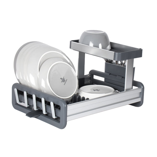 SQ Professional Durane Aluminium Dish Drainer 54 x 34.8 x 27 cm Silver 11301 (Big Parcel Rate)