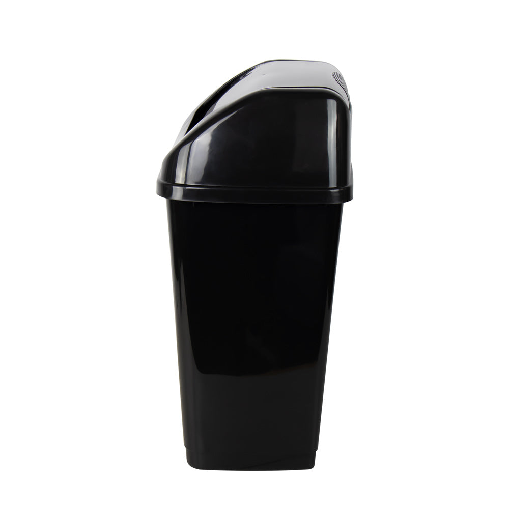 Kolorr Plastic Tidy Swing Bin 50L 40.1 x 31.3 x 61cm Assorted Colours 11861 (Parcel Rate)