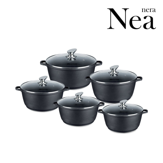 SQ Professional Nea Stockpot Set of 5 Nera 2958 / 6776 (Big Parcel Rate)