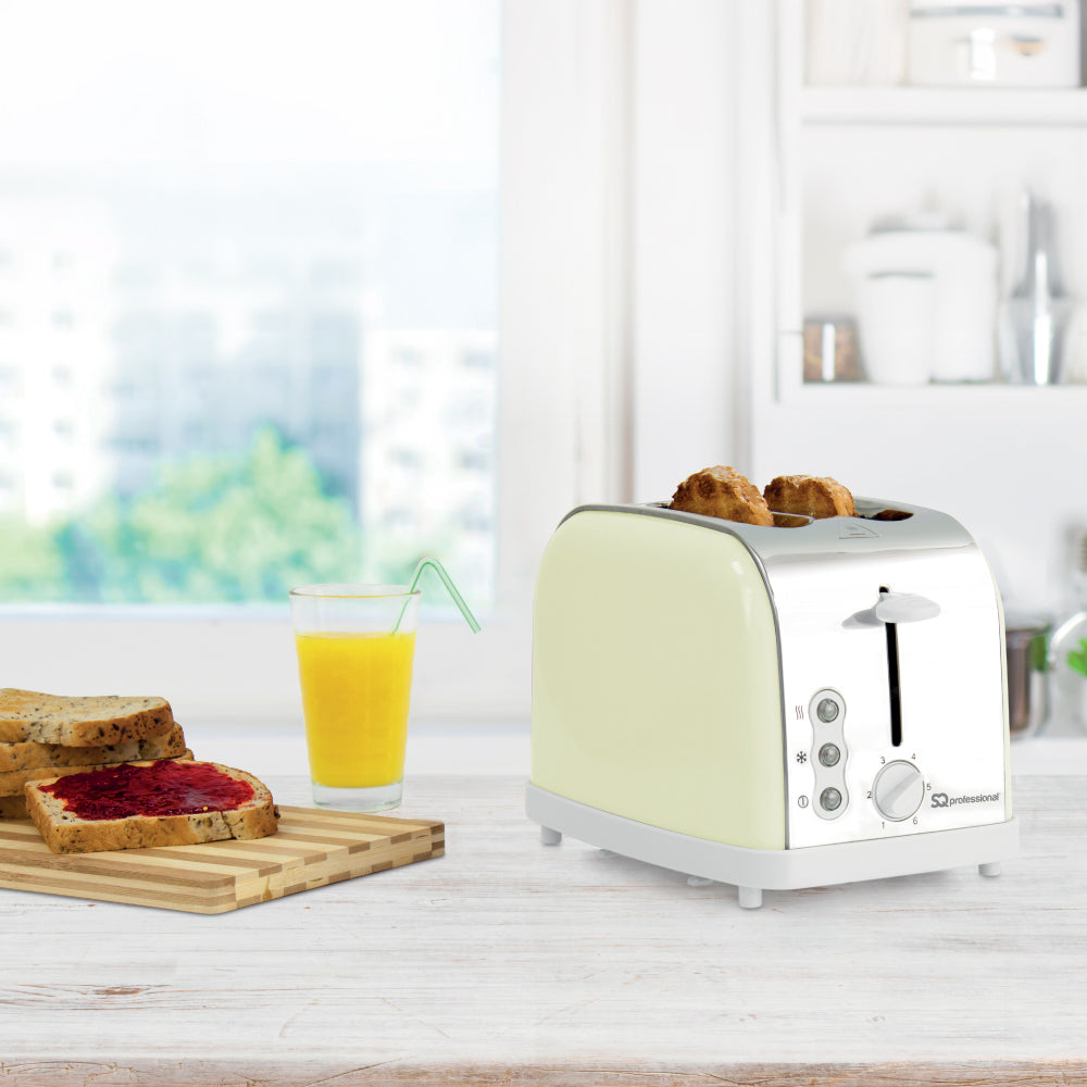 SQ Professional Dainty 2 Slice Toaster 900W Chantilly 7927 (Parcel Rate)