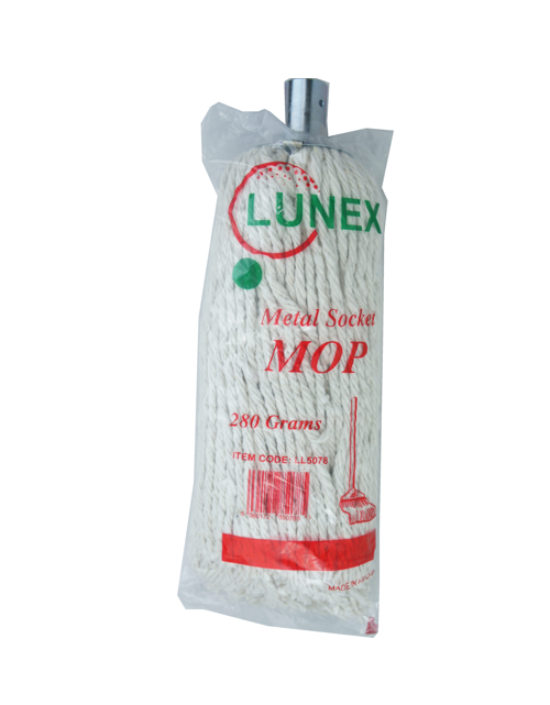 Cotton Mop Head 280g Metal Socket LL5078 (Parcel Rate)