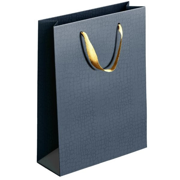 Embossed Matte Paper Gift Bag Medium Assorted Colours P1905 (Large Letter Rate)