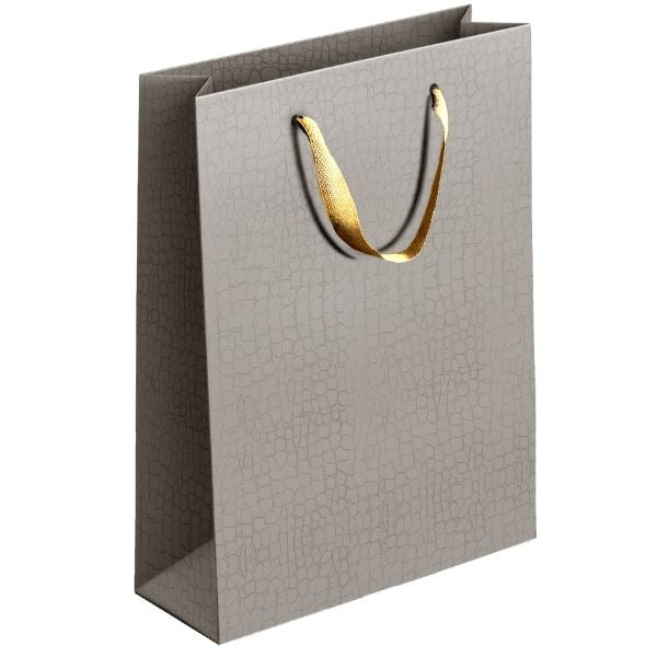 Embossed Matte Paper Gift Bag Large Assorted Colours P1906 (Parcel Rate)