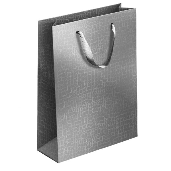 Embossed Metallic Paper Gift Bag Medium Assorted Colours P1915 (Large Letter Rate)