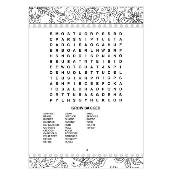 A4 Colouring Word Search Book Assorted Designs P2824 (Parcel Rate)