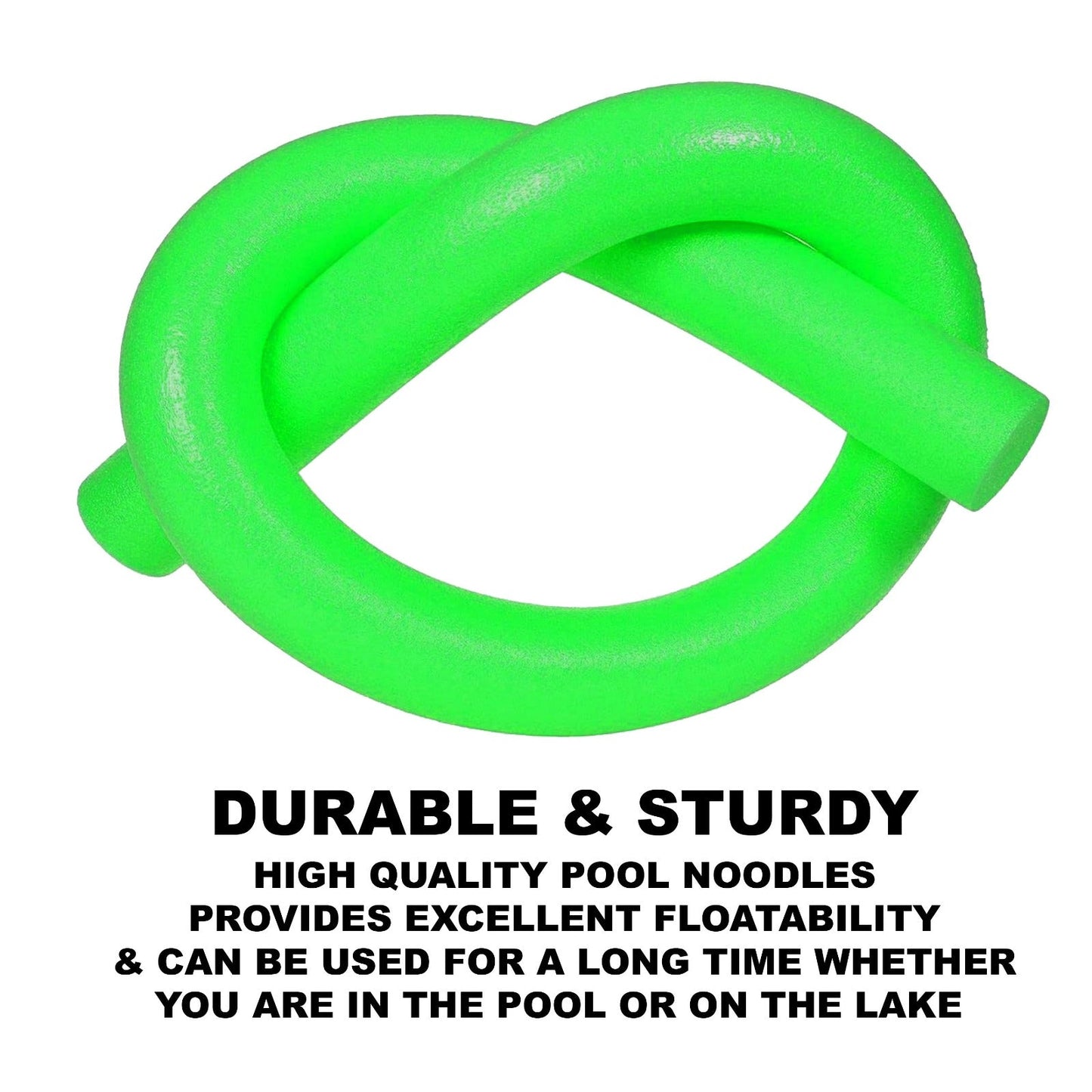 Swimming Pool Foam Noodle Tube 152cm Green 5004 (Big Parcel Rate)