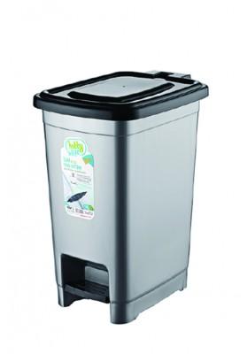 Plastic Slim Pedal Bin 25 Litre D01043 / PB25 A (Big Parcel Rate)