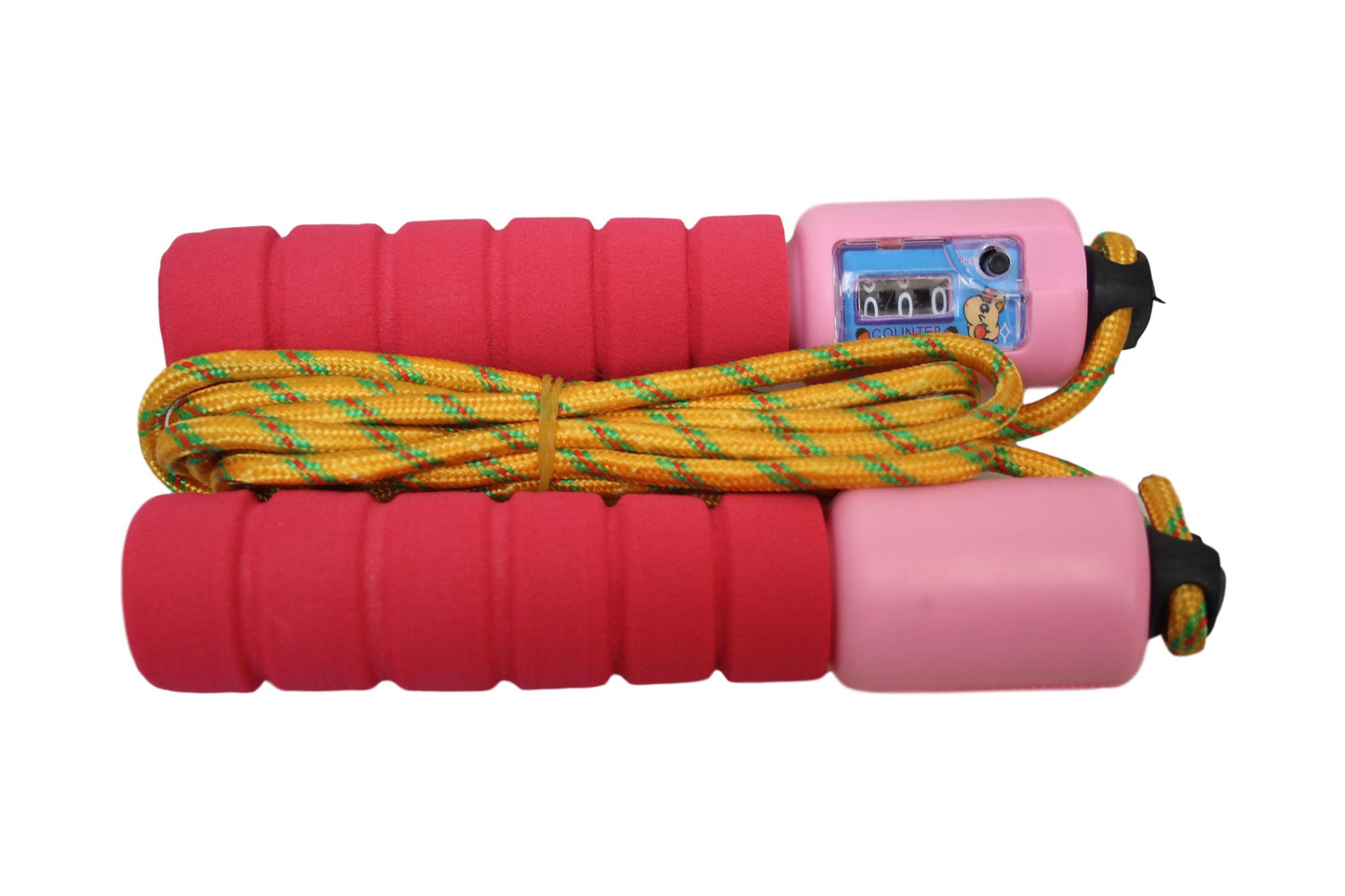 Children's Skipping Rope with Counter and Soft Handle Assorted Colours 0378 A  (Parcel Rate)