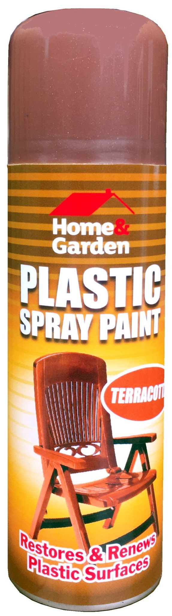 Home Garden Plastic Spray Paint Garden Furniture Terracotta 200ml 1064 (Parcel Rate)