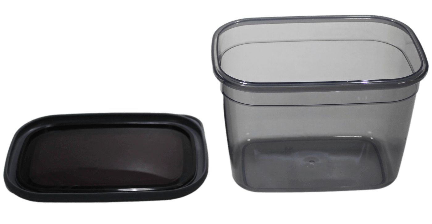 Poli Plastic Food Storage Containers Set of 3 1.3l  / 2l / 3.2l BNM1176 (Parcel Rate)