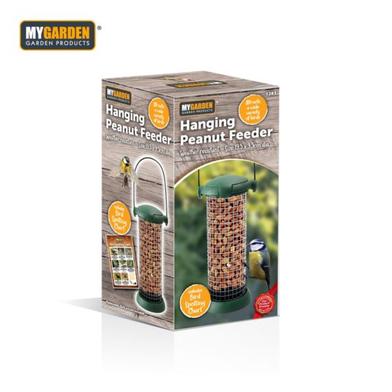 Garden Hanging Bird Peanut Feeder 19.5 x 9.5 cm 1283 (Parcel Rate)