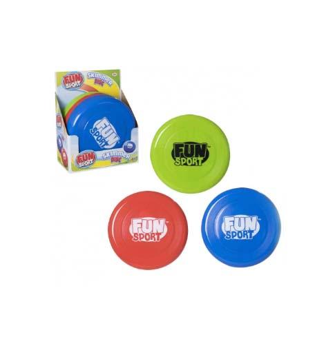 Flying Skimmer Disc Family Fun Outdoor Games Toy Frisbee 23cm 1373925 (Large Letter)