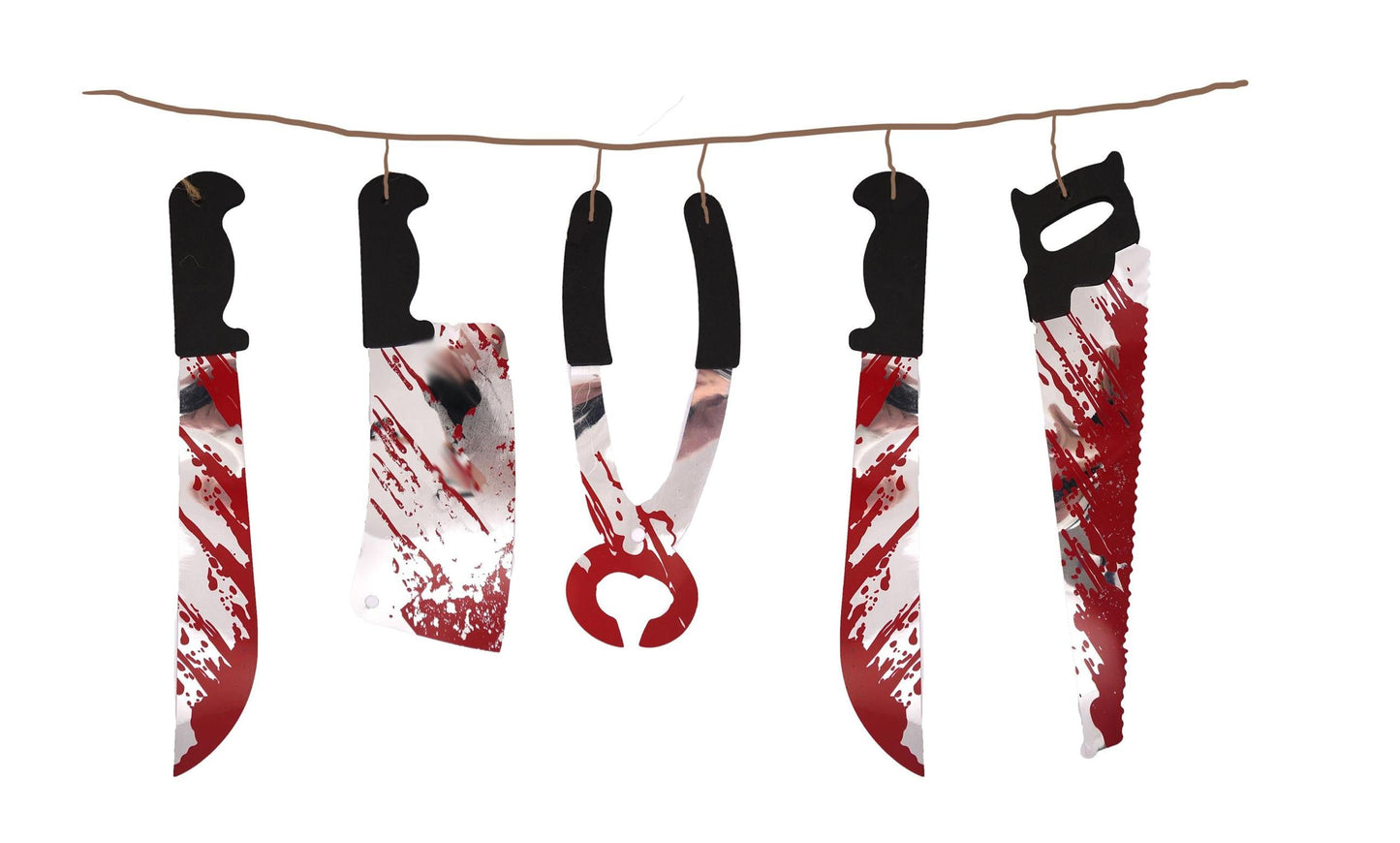 Halloween Torture Tool Garland Decoration (180cm) V88328 (Parcel Rate)