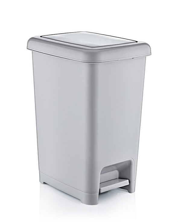 Plastic Slim Pedal Bin 25 Litre D01043 / PB25 A (Big Parcel Rate)