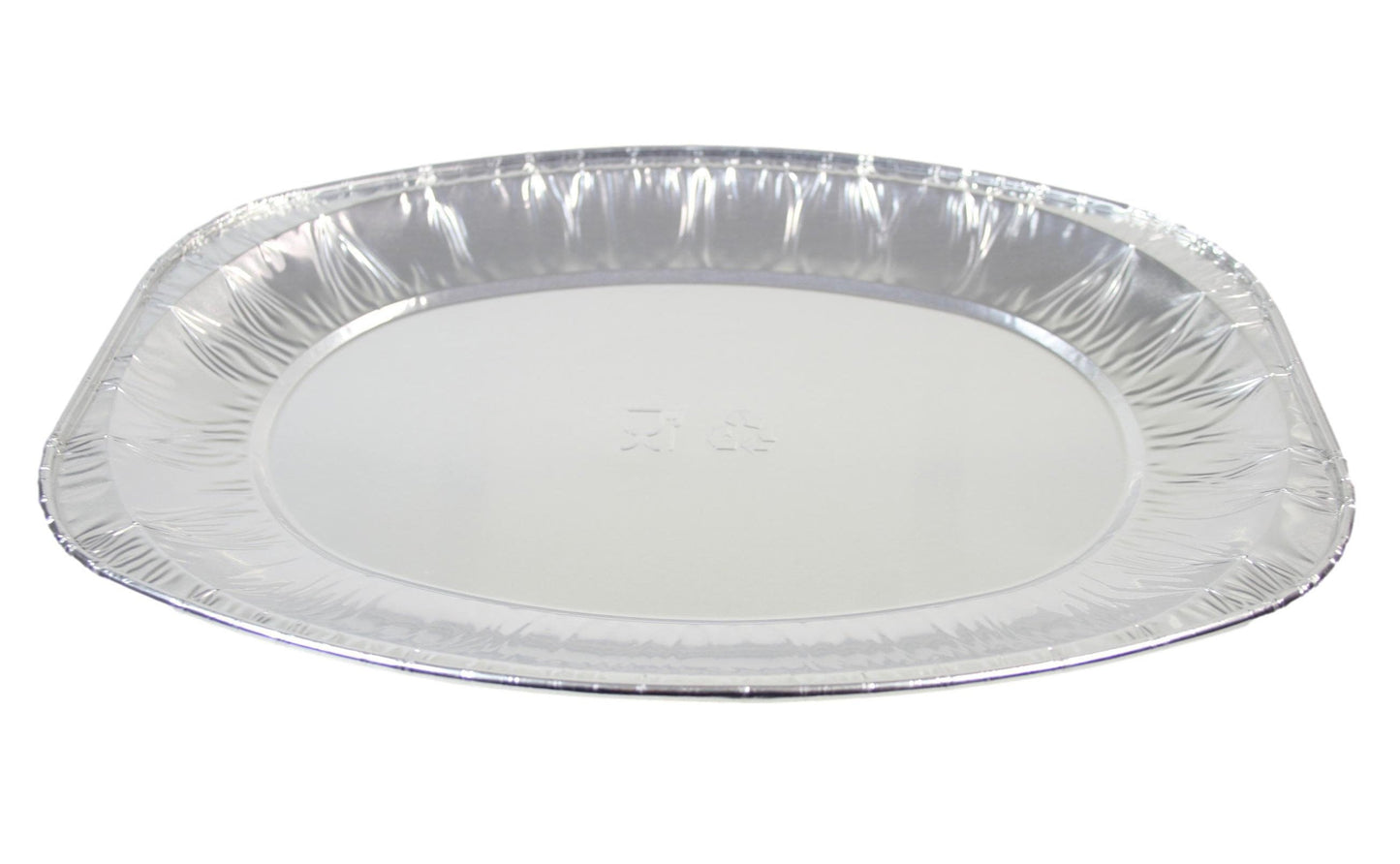 Pack Of 3 Aluminum Foil Oval Platter Serving Tray Oven Safe 297354 (Parcel Rate)