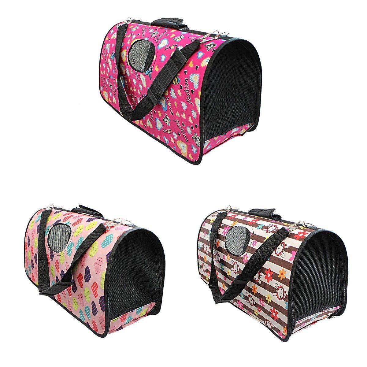 Pet Carrier Travel Bag 47 x 30 cm Assorted Designs 1210 (Parcel Rate)