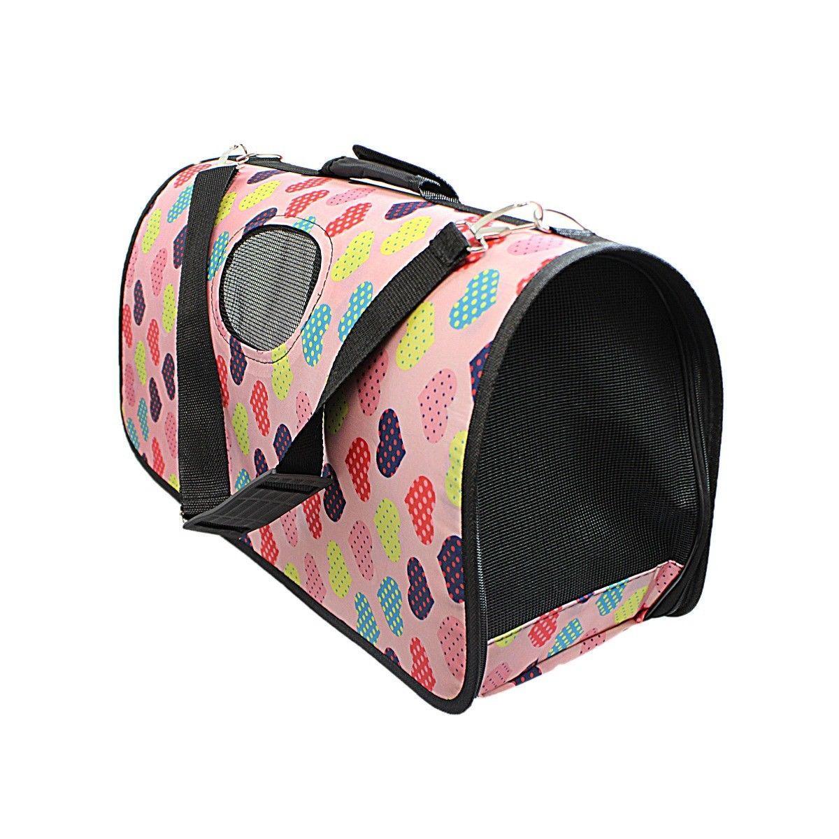 Pet Carrier Travel Bag 47 x 30 cm Assorted Designs 1210 (Parcel Rate)