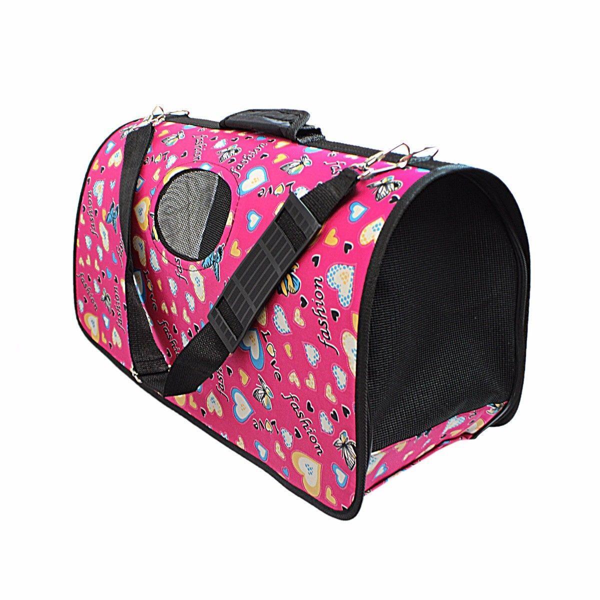 Pet Carrier Travel Bag 47 x 30 cm Assorted Designs 1210 (Parcel Rate)