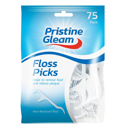 Floss Picks 75 Pack 317775 (Parcel Rate)