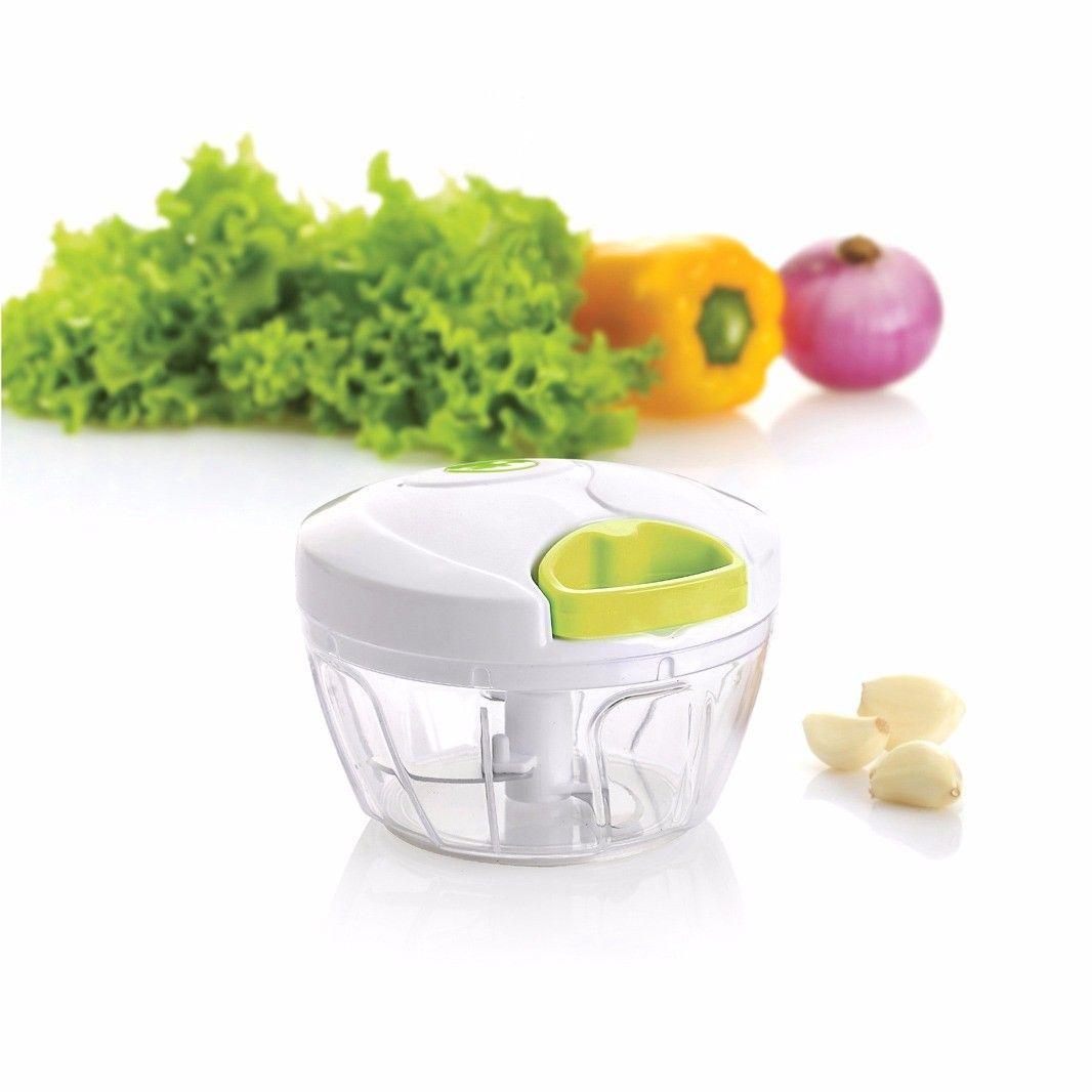 Small Plastic Hand Vegetable Chopper with Pull String 4001 (Parcel Rate)