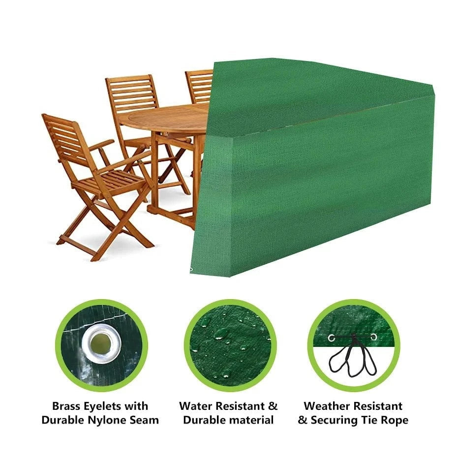 Garden Patio Set Cover Oval Medium 208 x 191 x 95 cm 3466 (Parcel Rate)