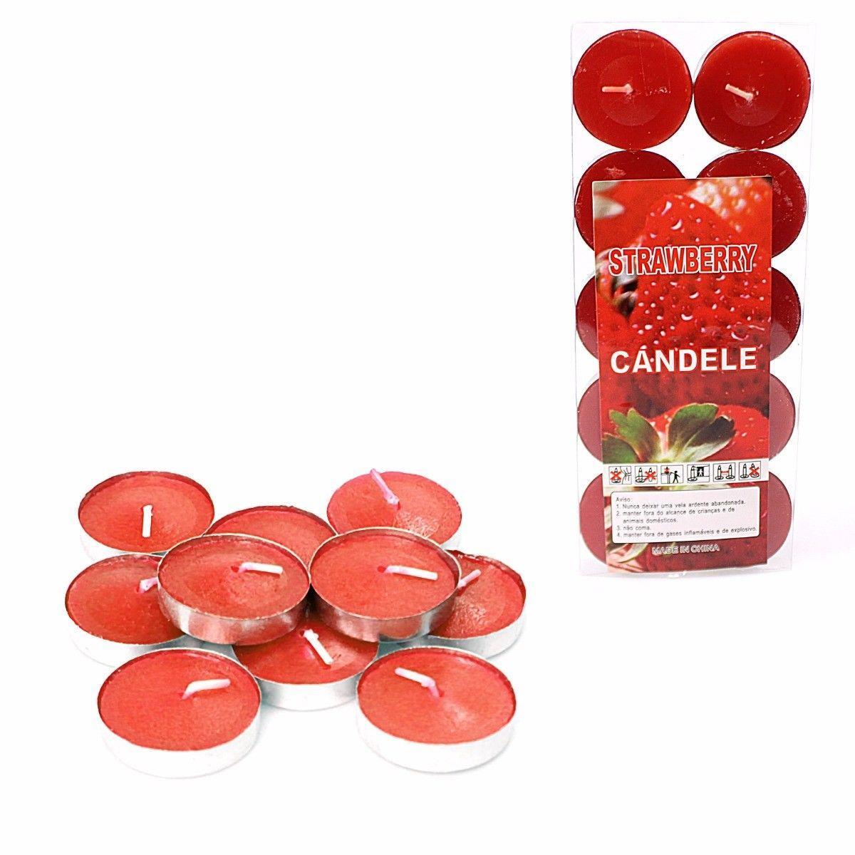 10 Pack Scented Wax Tea Light Candles Assorted Scents 0232 (Large Letter Rate)