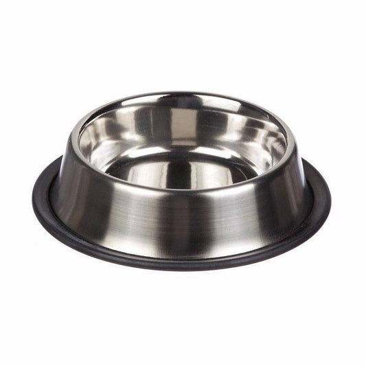 Steel Pet Bowl Dog Feeding Bowl Small Size 18cm 3044 (Parcel Rate)