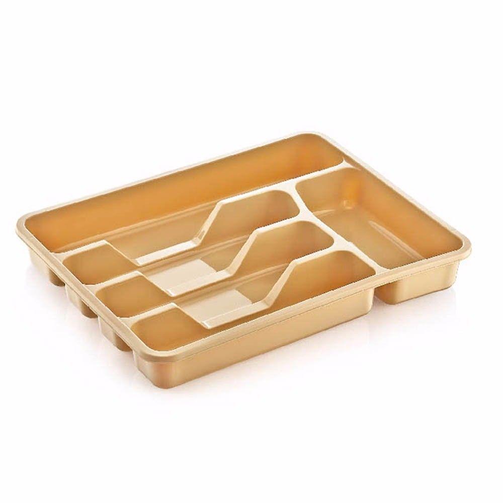 Plastic Cutlery Draw Tray Holder 38.5 x 30.4 cm Assorted Colours D14001 (Parcel Rate)