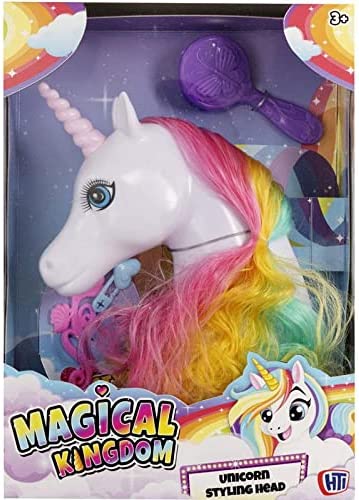 Children's Toy Unicorn Styling Head With Accessories Magical Kingdom 1375834 (Parcel Rate)