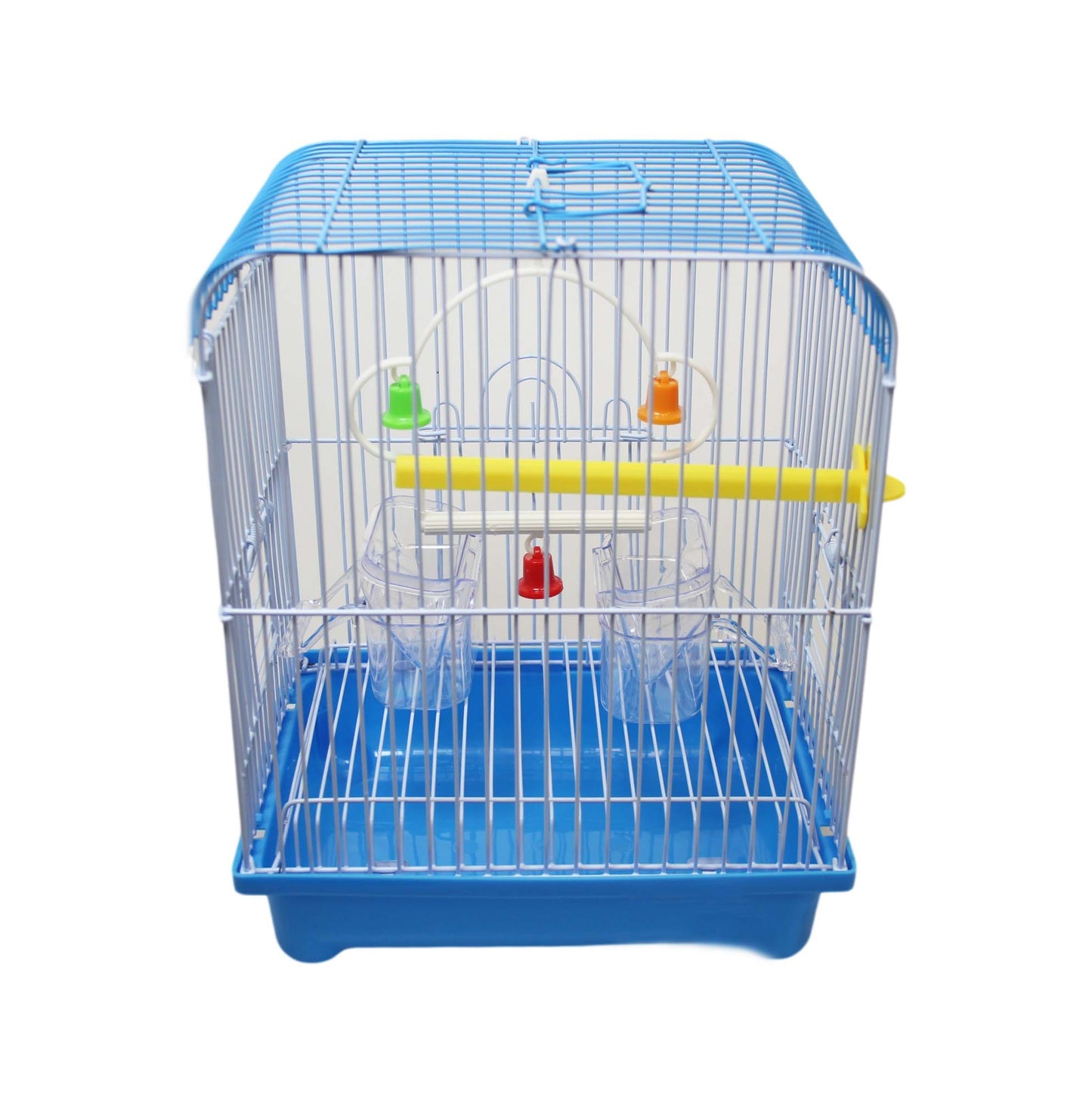 Metal Indoor Bird Cage 22 x 27 cm Assorted Colours 5427 A (Parcel Rate)