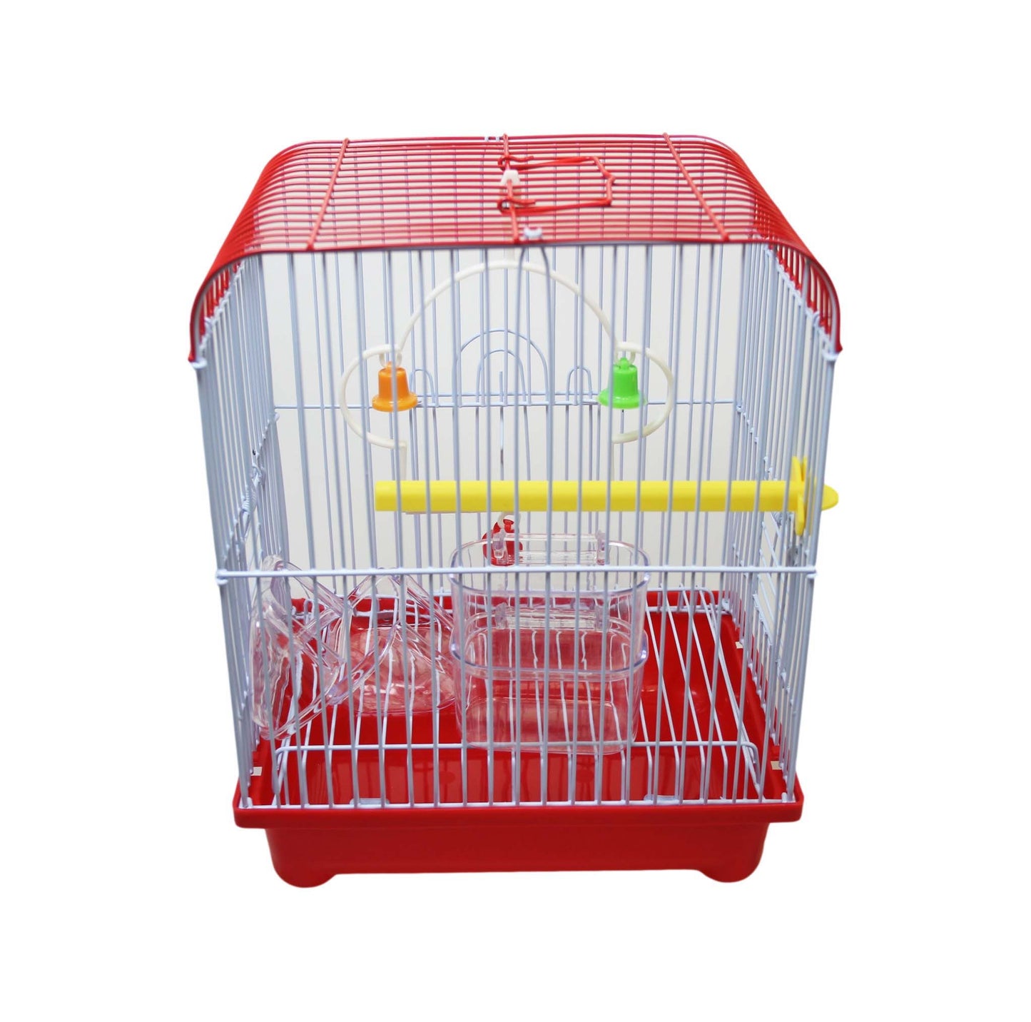 Metal Indoor Bird Cage 22 x 27 cm Assorted Colours 5427 A (Parcel Rate)