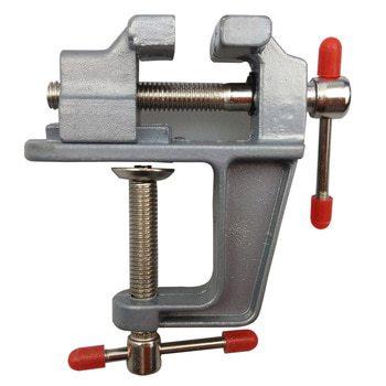 Duratool Table Vice Clamp DIY Home Builders Iron 10cm 5477 A (Parcel Rate)