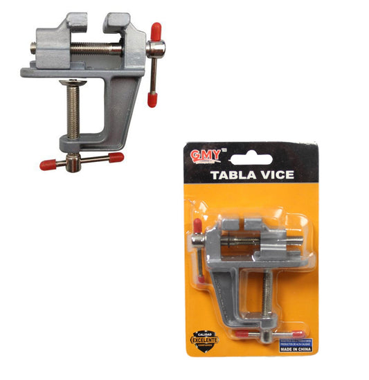 Duratool Table Vice Clamp DIY Home Builders Iron 10cm 5477 A (Parcel Rate)