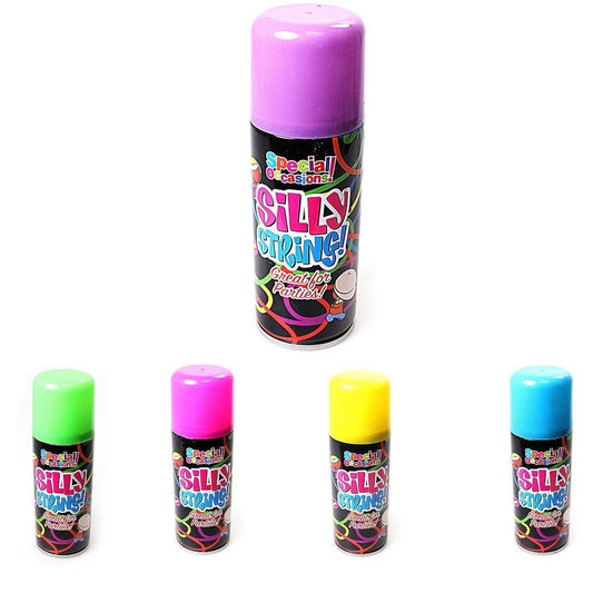 So Party Silly String 200ml Assorted Colours 8002 A (Parcel Rate)