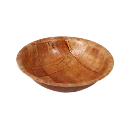 Vintage Style Wooden Design Kitchen Serving Bowl 15 cm 55991 (Parcel Rate)