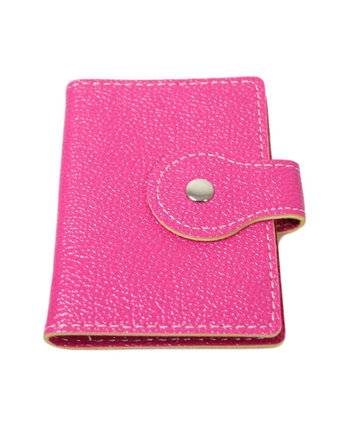 Credit Card Holder Book Design 10 x 8 cm Assorted Colours 5643 (Large Letter Rate)