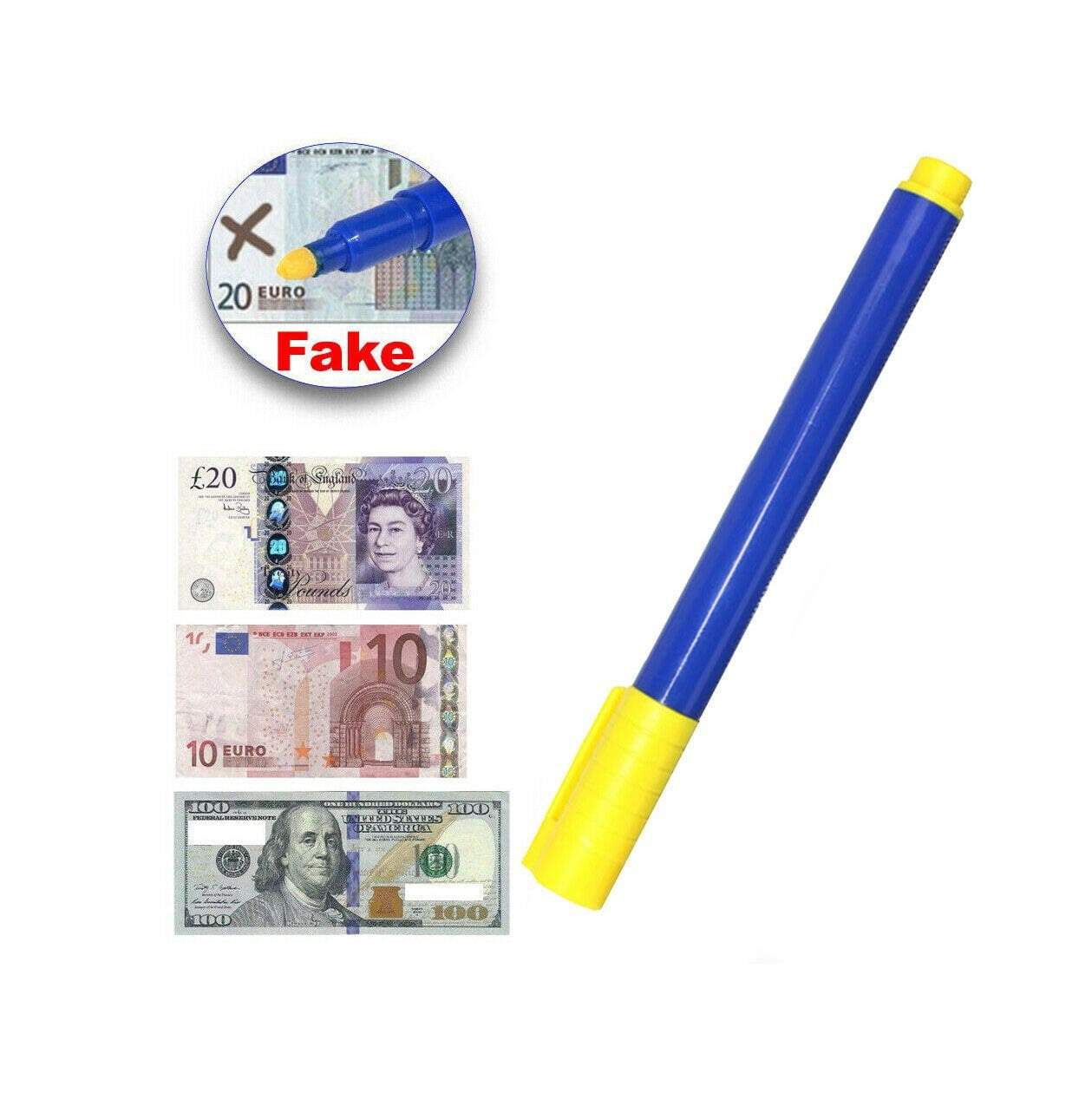 Money Bank Note Tester Pen 13 cm 5700 (Large Letter Rate)