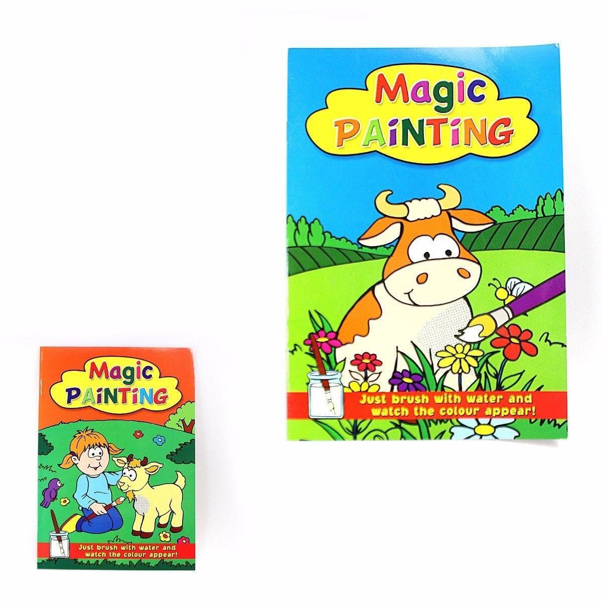 Children's Craft Magic Painting Book 1 & 2 A4 Size P2165 A  (Large Letter Rate)