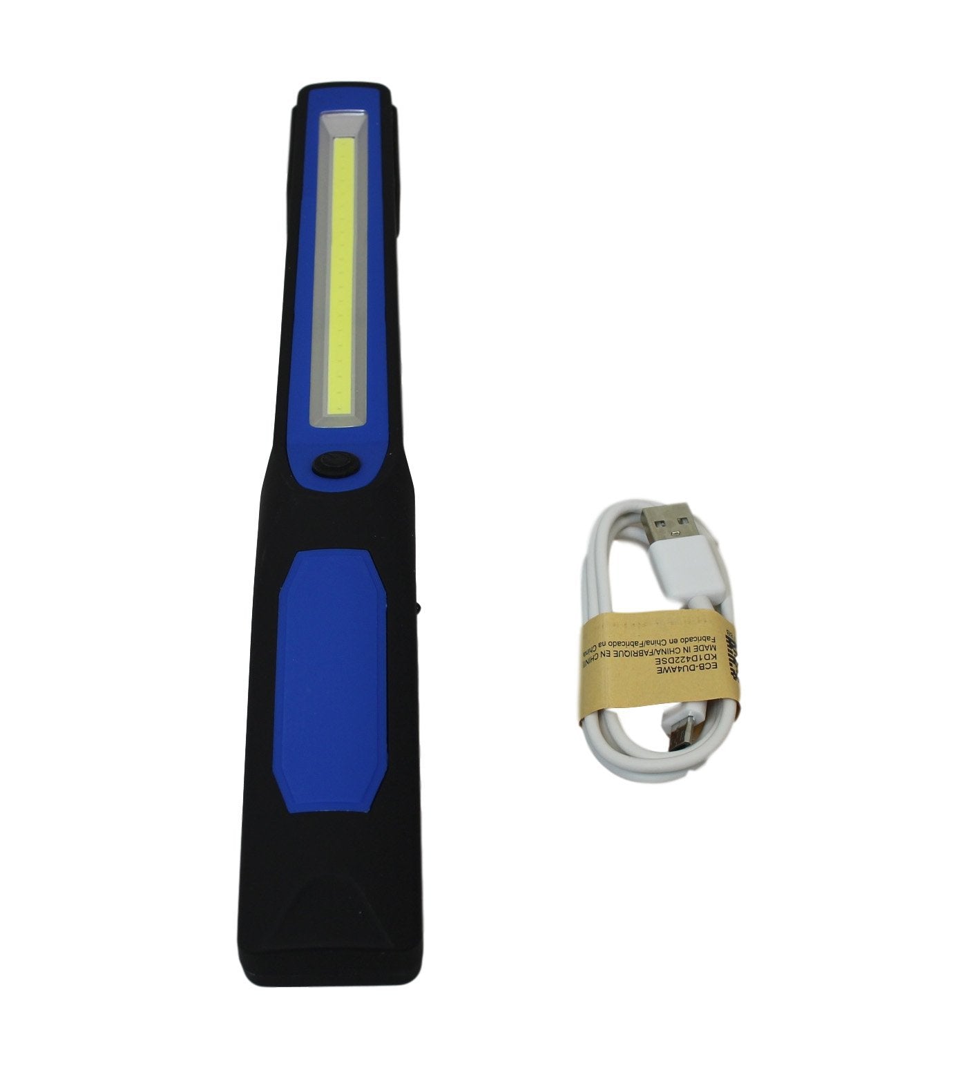 USB Charging Cob Flashlight With Hook Magnetic Camping Flashlight 30cm 5839 (Parcel Rate)