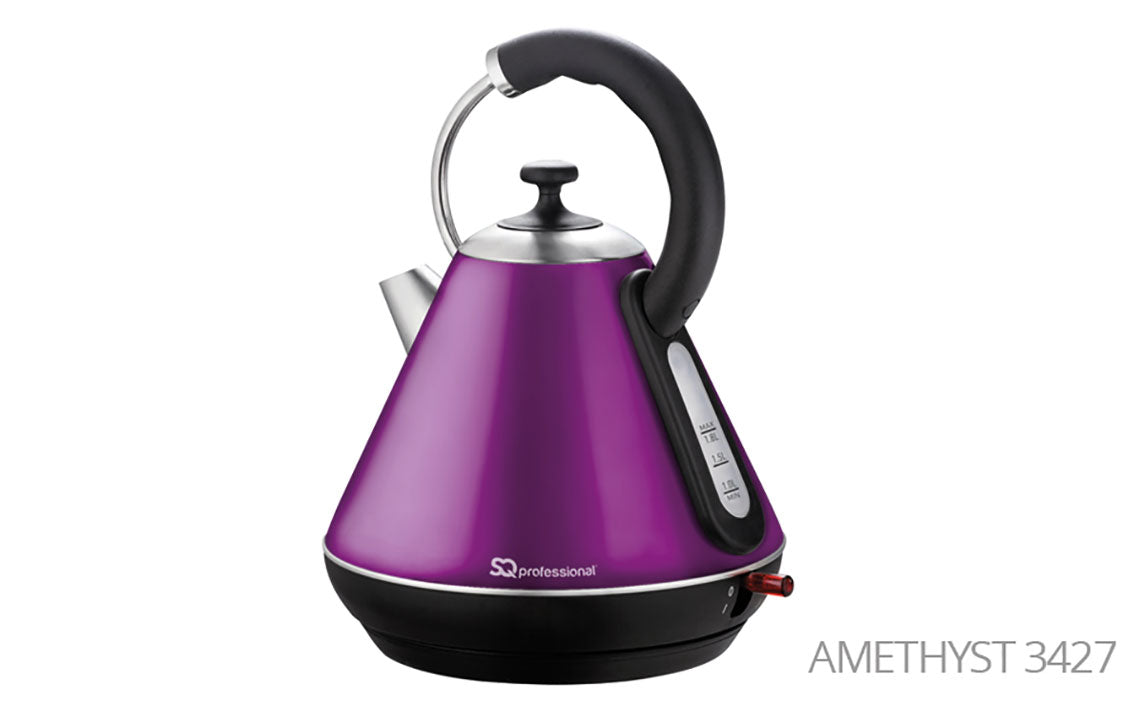 SQ Professional Gems Legacy Kettle 1.8 Litre 2200 Watt Amethyst 3427 (Parcel Rate)