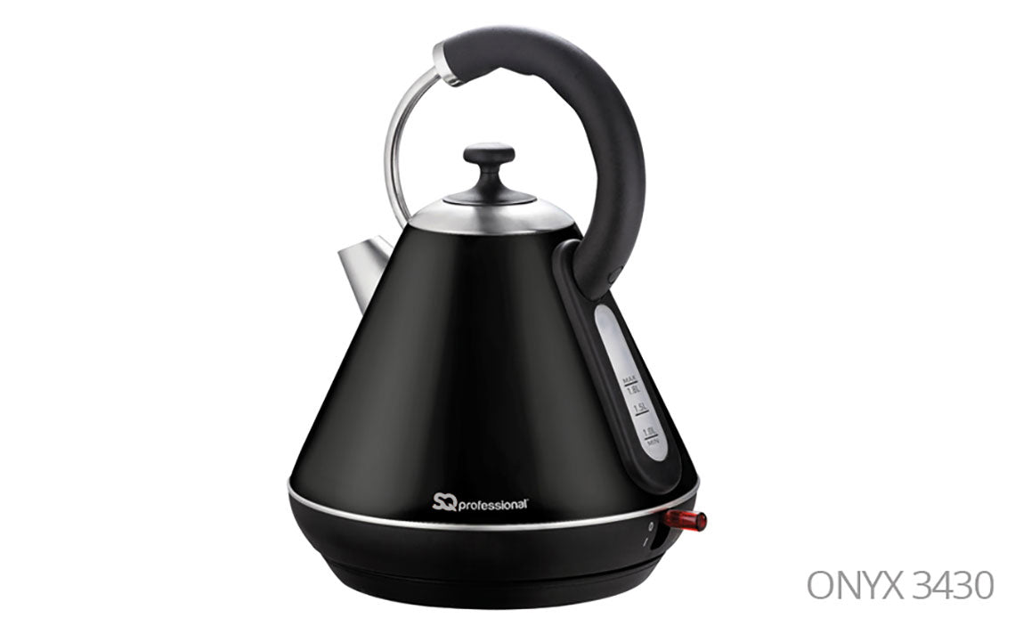 SQ Professional Gems Legacy Kettle 1.8 Litre 2200 Watt Onyx 3430 (Parcel Rate)