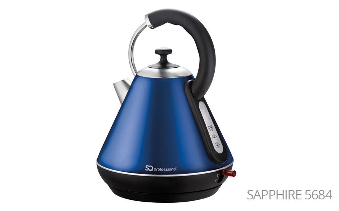 SQ Professional Gems Legacy Kettle 1.8 Litre 2200 Watt Sapphire 5684 (Parcel Rate)