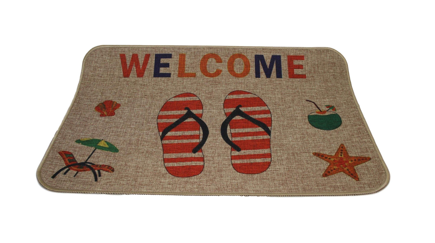 Polyamide Door Mats Assorted Design 40cm x 60cm 6130 (Large Letter Rate)