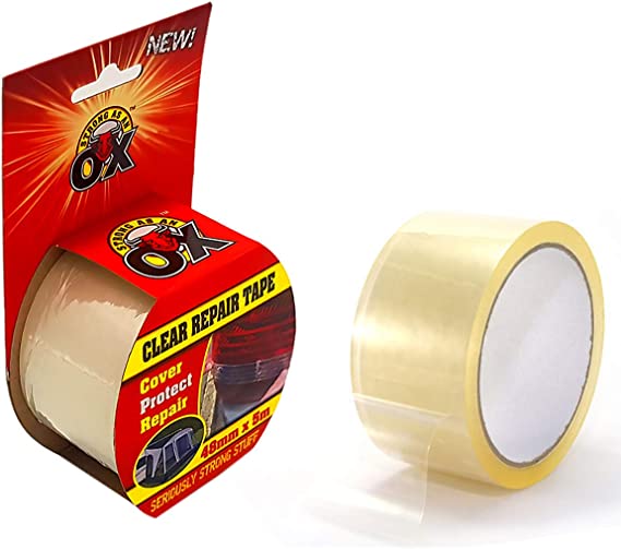 SAAO Crystal Clear Repair Tape 48mm X 5 Metres 2972 (Parcel Rate)