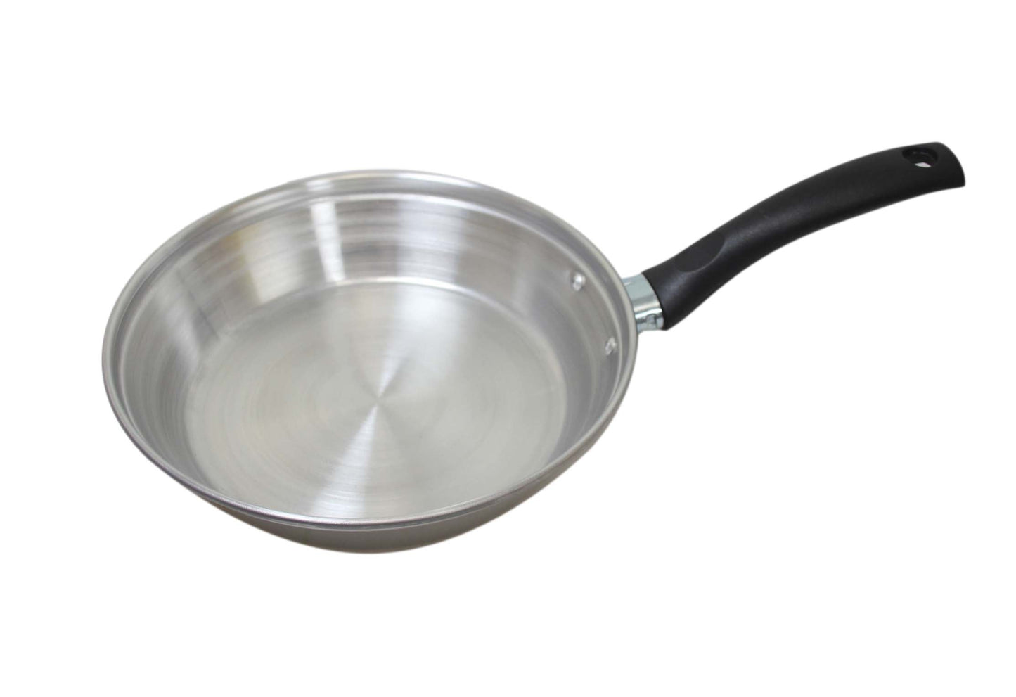 Non Stick Home Kitchen 3 Egg Poacher Pan 20cm With Long Safety Handle Egg Poacher 5.5cm 9102 A  (Parcel Rate)