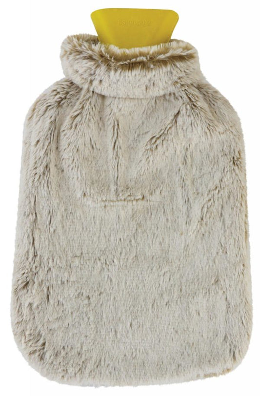 DGI Hot Water Bottle with Faux Fur Cover 2.0L 33 x 20 cm 9949  A (Parcel Rate)