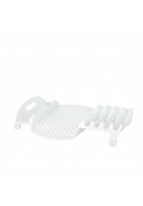 TTZ Compy Sink Dish Drainer Rack Plastic Assorted Colours AP9474 (Parcel rate)