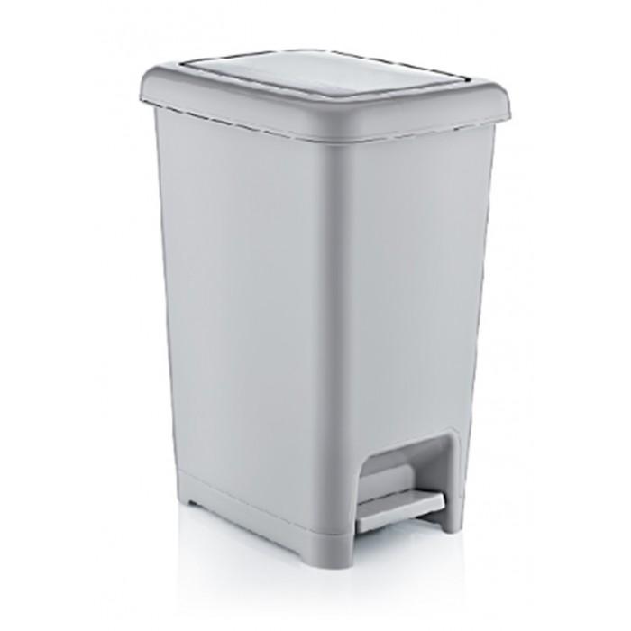 Plastic Slim Pedal Bin 60 Litre D01045 / PB60 A (Big Parcel Rate)