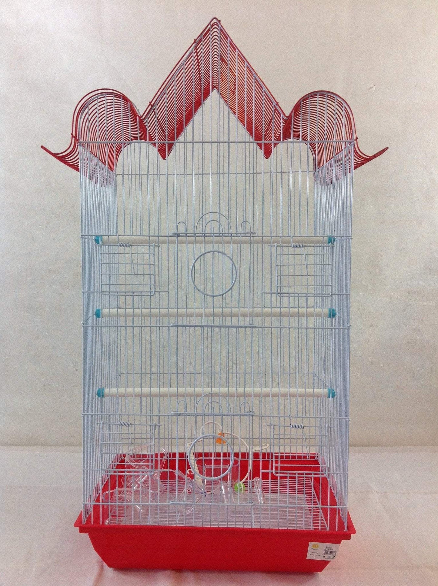 Large Metal Bird Cage 68 x 43 cm Assorted Colours 0086 A (Big Parcel)